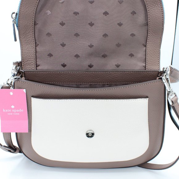 Kate Spade Leila Colorblock Medium Flap Shoulder B - Picture 5 of 7